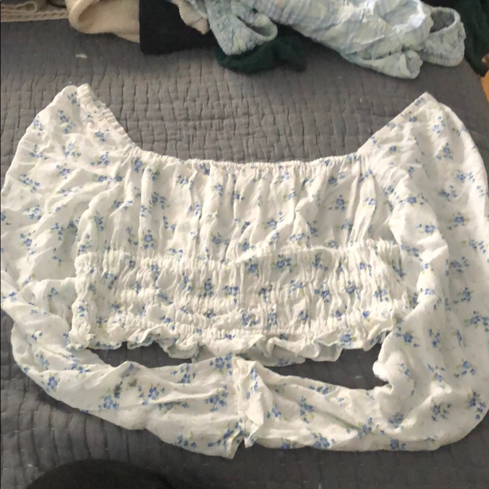UO square neck crop top